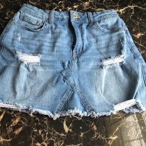 Wax jean brand denim skirt! Size small